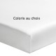 Drap housse uni Bonnet 40cm en percale de coton Première, Essix