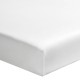 Drap housse Première Blanc en percale de coton 80 fils/cm², Essix