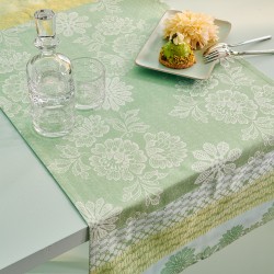 Chemin de table Mille Lace Amande, Garnier-Thiébaut