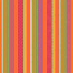 Coton enduit Mille Broderies Samba, laize 155cm, Garnier-Thiébaut
