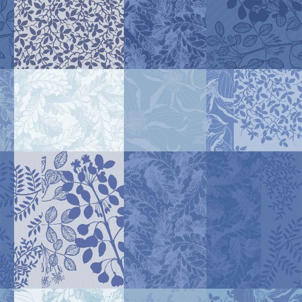 Serviettes de table Mille Rameaux Bleu, Garnier-Thiébaut