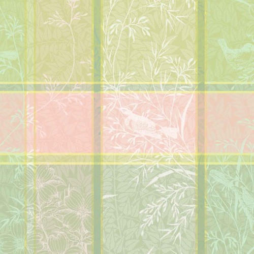 Serviettes de table Mille Printemps Eclosion, Garnier-Thiébaut