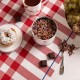 Nappe à carreaux Bistrot Français Rouge, Le Jacquard Français