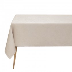 Nappe enduite sur mesure Marie Galante Sable, Laize 180cm, Le Jacquard Français