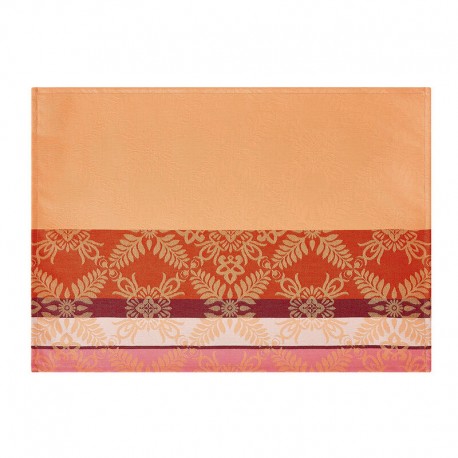 Set de table enduit Mumbai Marigold, Le Jacquard Français 