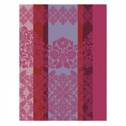 Torchons de cuisine Mumbai Fuchsia, Le Jacquard Français (par 4)