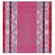 Serviettes de table Mumbai Fuchsia, Le Jacquard Français