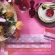 Set de table enduit Mumbai Fuchsia, Le Jacquard Français 