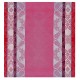 Serviettes de table Mumbai Fuchsia, Le Jacquard Français 