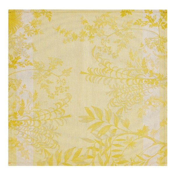 Serviettes de table Jardin d'Eden Pollen, Le Jacquard Français