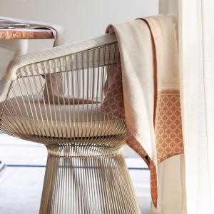 Serviettes de table Jardin d'Eden Chair, Le Jacquard Français  2