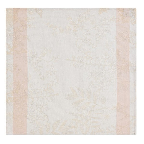 Serviettes de table Jardin d'Eden Chair, Le Jacquard Français