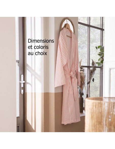 Kimono coton et lin Nuances, Le Jacquard Français
