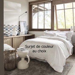 Le Jacquard Français - Parure de lit percale de coton 80 fils/cm² Songe