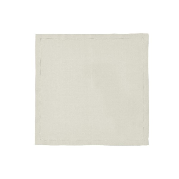 Serviettes de table Florence Naturel pur lin antitache, Alexandre Turpault