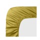 Drap housse uni Bonnets 40cm en satin de coton 120 fils/cm² Ava Curry