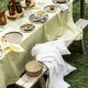 Nappe de table pur lin Chambray Yuzu, Alexandre Turpault