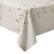 Nappe antitache pur lin uni brodé Infusion Naturel, Alexandre Turpault