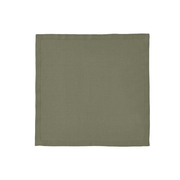 Serviettes de table Florence Kaki, Alexandre Turpault