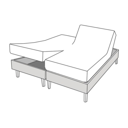 Protège matelas B30 coton molleton 230g/m² pour Lit articulé, Garnier-Thiébaut