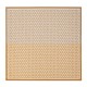 Serviettes de table coton Wagara Gingembre, Le Jacquard Français 
