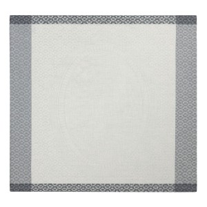 Serviettes de table pur lin Evasion Céleste Carrare, Le Jacquard Français  2