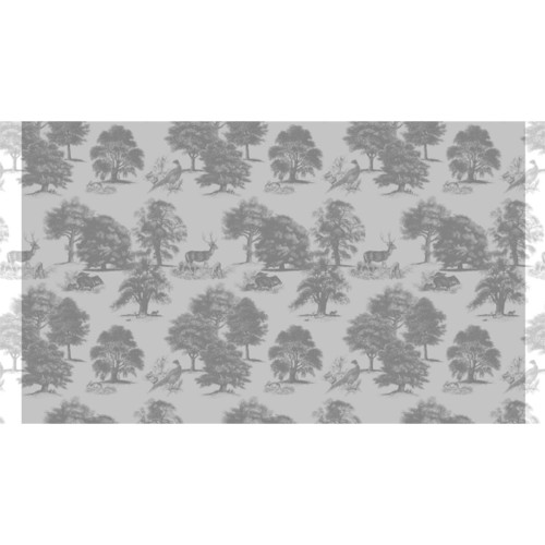 Nappe sur mesure Souveraine Argent pur lin laize 180cm, Le Jacquard Français