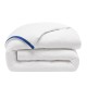 Housse de couette satin de coton 157 fils/cm² Apparat Saphir