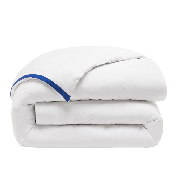 Housse de couette satin de coton 157 fils/cm² Apparat Saphir