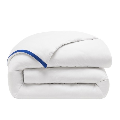 Housse de couette satin de coton 157 fils/cm² Apparat Saphir