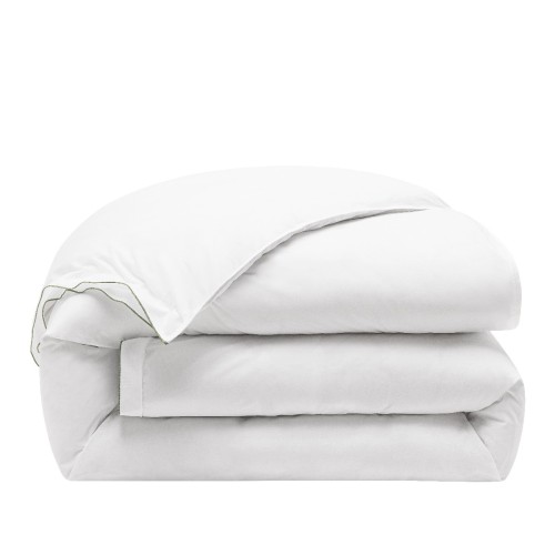 Le Jacquard Français - Parure de lit percale de coton 80 fils/cm² Songe Nature