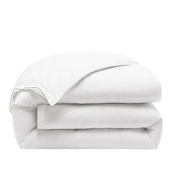 Housse de couette percale de coton 80 fils/cm² Songe Nature