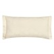Le Jacquard Français - Taie d'oreiller rectangle jacquard métis coton/lin 118 fils/cm² Victoria Jasmin