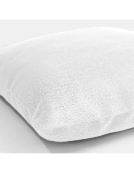 Coussins déco jacquard coton Bastide Neige, Garnier-Thiébaut