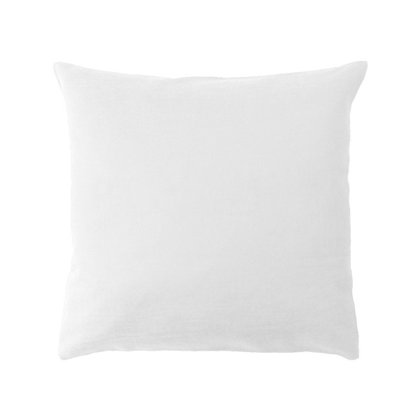 Coussins déco jacquard coton Bastide Neige, Garnier-Thiébaut
