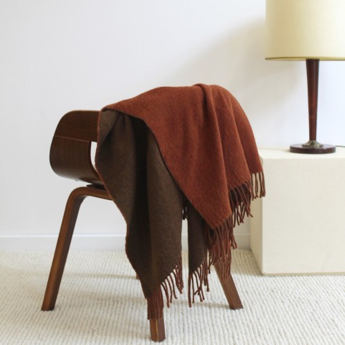 Plaids laine/autres fibres Duetto 130x170cm, Garnier-Thiébaut