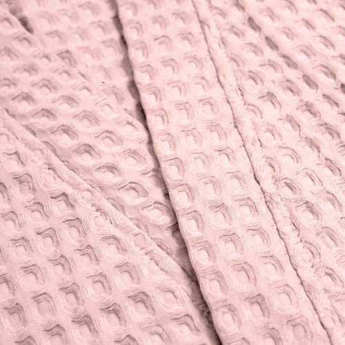 Peignoir de bain femme Détente Rose poudre pur coton 240g/m², Garnier-Thiébaut