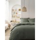 Parure de lit unie Tout Doux Palme, Essix