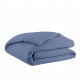 Housse de couette unie Tout Doux Denim, Essix