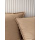 Parure de lit unie Tout Doux Sable, Essix