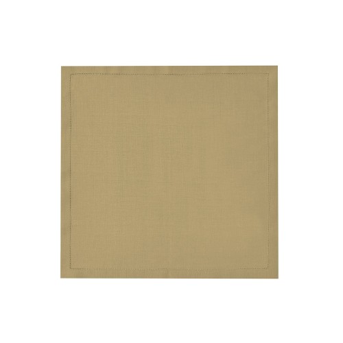 Serviettes de table Florence Sienne pur lin antitache - Alexandre Turpault