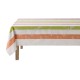 Nappe enduite sur mesure Bal des papillons Lilas, laize 180cm, Le Jacquard Français