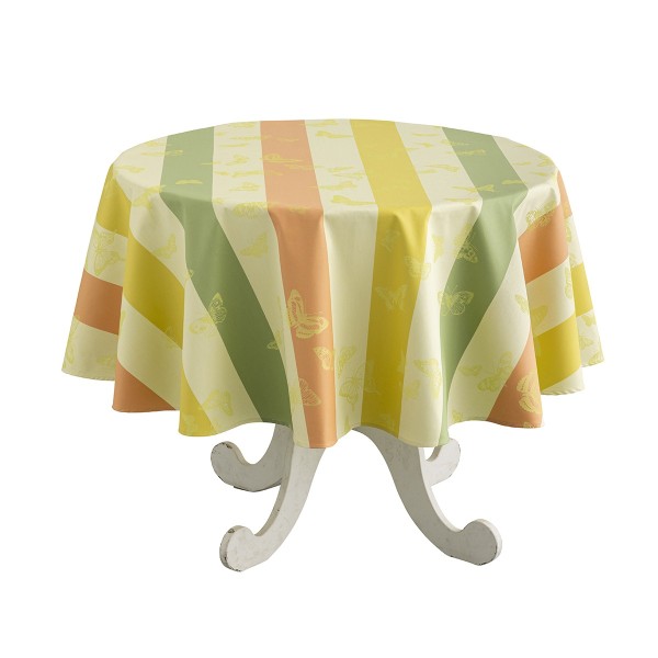 Nappes Bal des papillons Citrus, Le Jacquard Français 