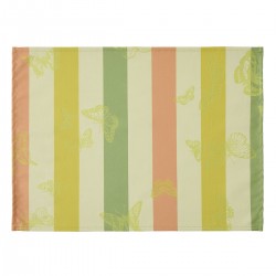 Sets de table enduits Bal des papillons Citrus, Le Jacquard Français 