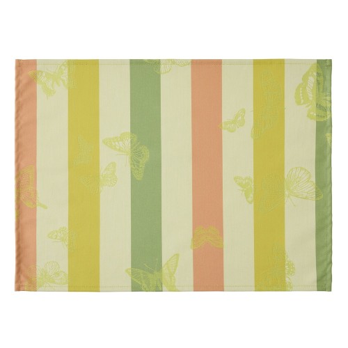 Sets de table enduits Bal des papillons Citrus, Le Jacquard Français 