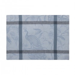 Set de table antitache pur lin A L'orangerie Chardon, Le Jacquard Français 