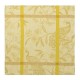 Serviettes de table pur lin A L'orangerie Mimosa, Le Jacquard Français 