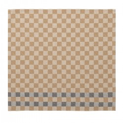 Serviettes de table Champêtre Damier, Le Jacquard Français 