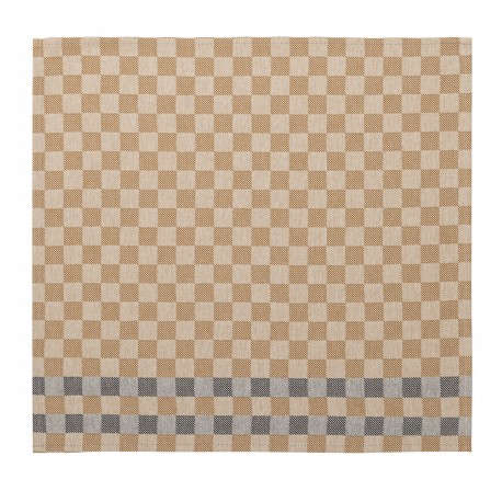 Serviettes de table Champêtre Damier, Le Jacquard Français 