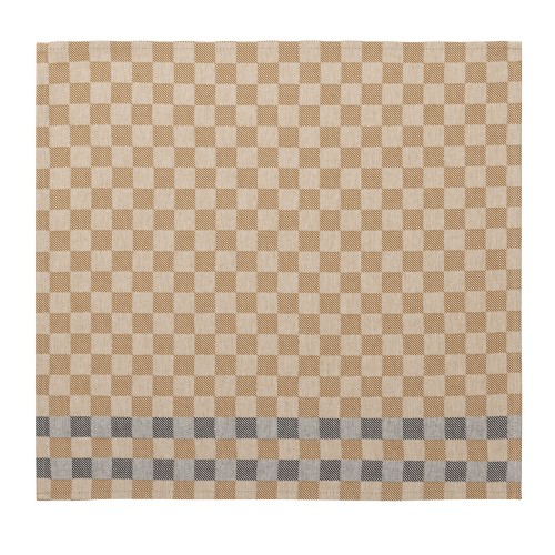 Serviettes de table Champêtre Damier, Le Jacquard Français